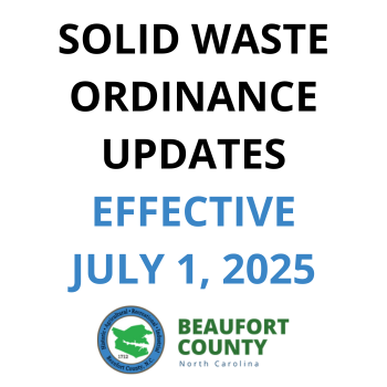 SOLID WASTE ORDINANCE UPDATES, EFFECTIVE JULY 1, 2025