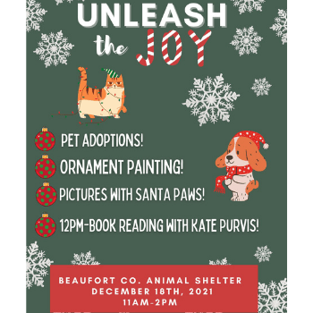 Unleash the Joy Event at the Beaufort County Animal Control Facility